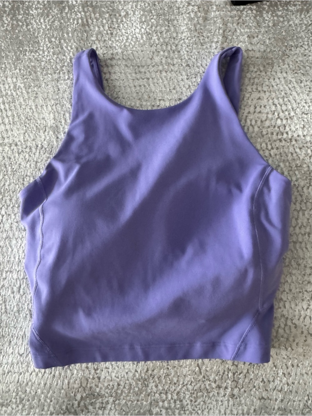 lululemon athletica Lavender Scoop Neck Workout Tank